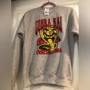 Youth Cobra Kai Gray Sweater